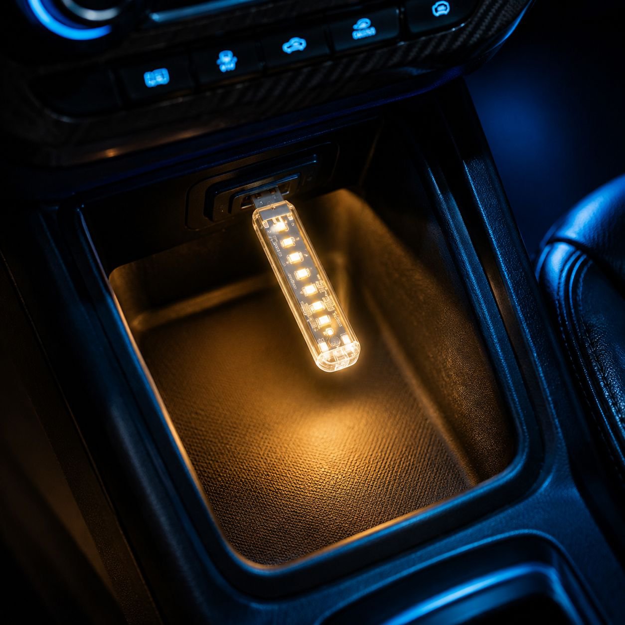 Sleek design smart night light for home