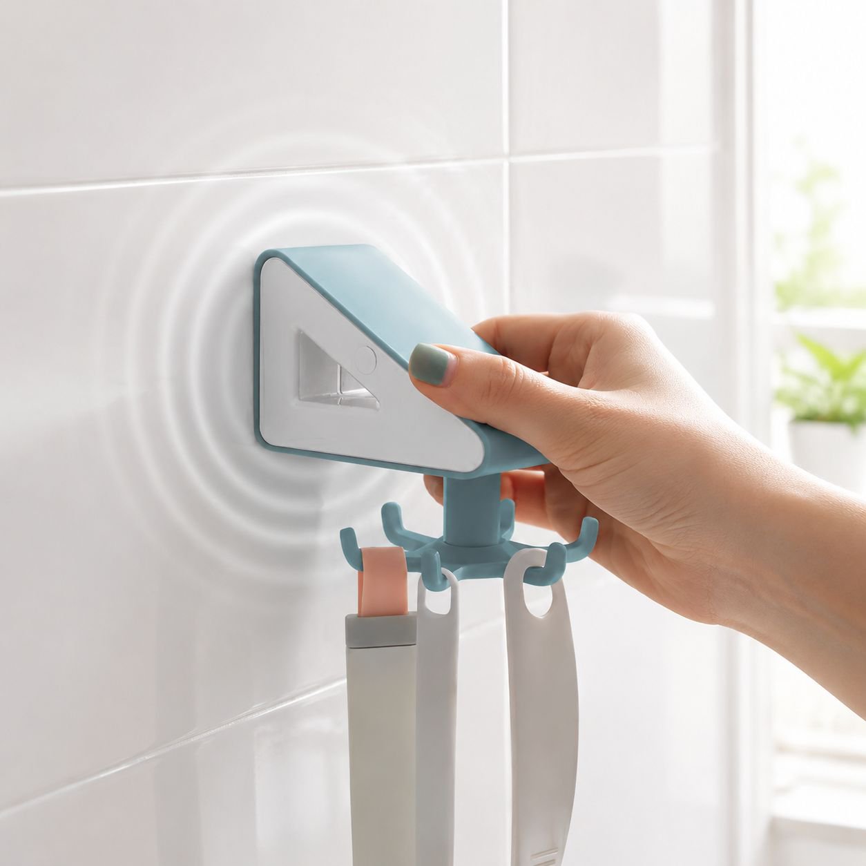 360° drehbarer Haken für flexible Nutzung
