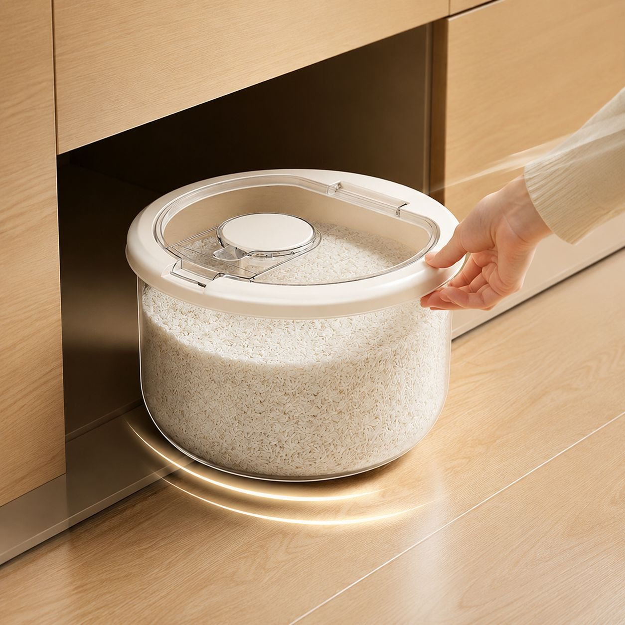 Household Airtight Insect-Proof Moisture-Proof Rice and Flour Storage Box