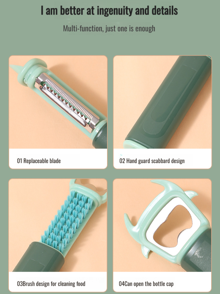 7-in-1 Multi-Purpose Fruit and Vegetable Peeler