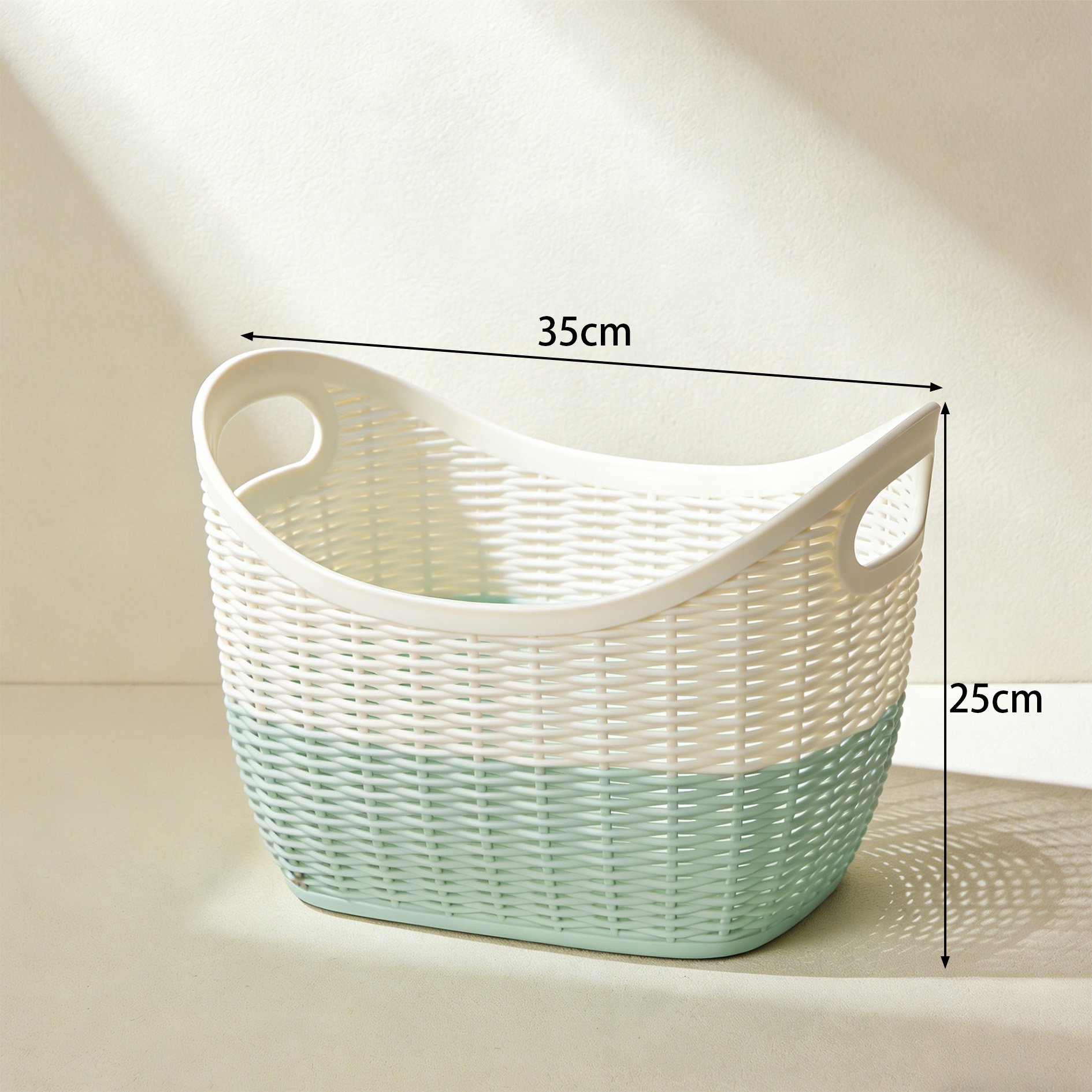 キッチンで使える収納バスケット