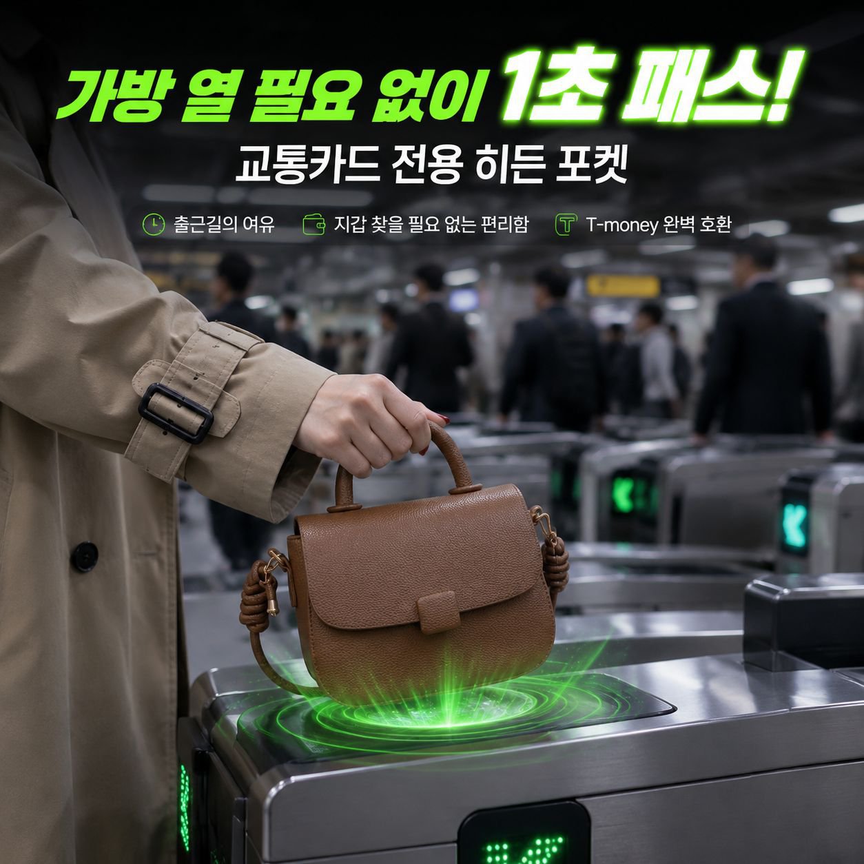 빈티지 무드 숄더백