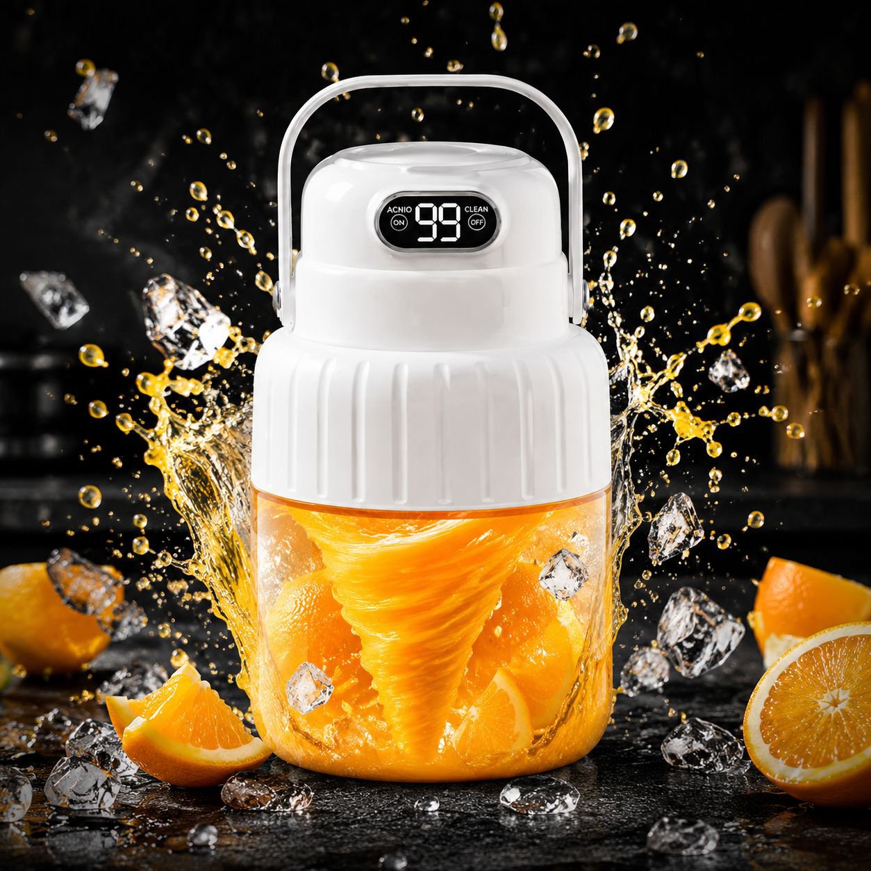 Portable Electric Fruit & Vegetable Juicer Cup