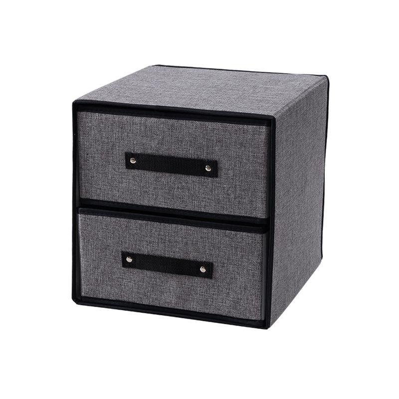 Fabric drawer storage box