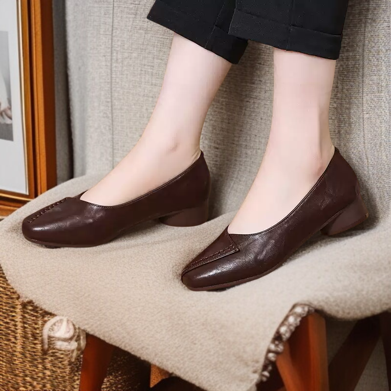 발에 편안한 소프트 로퍼 신발