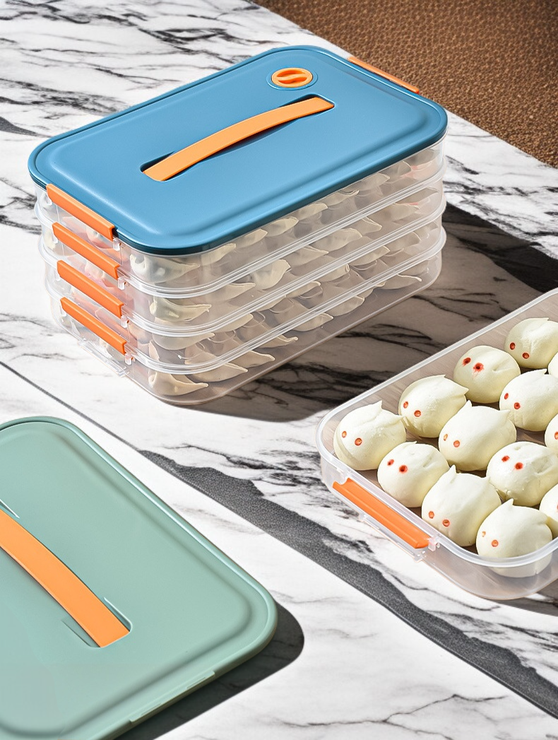 핸드헬드 만두 신선도 유지 수납함 제품 이미지