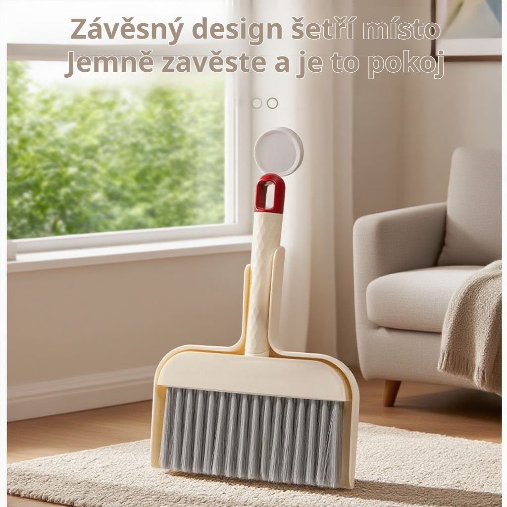 Čistící sada na parapet, klávesnici a úzké štěrbiny, vhodná i pro křečky