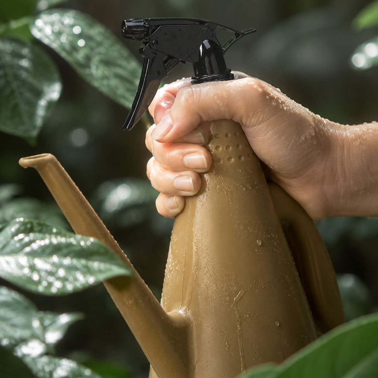 Hand Pressure Spray Pot Flower Shower Dual-purpose Household Watering Pot