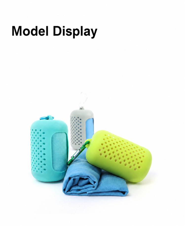 Lightweight and portable cooling towel