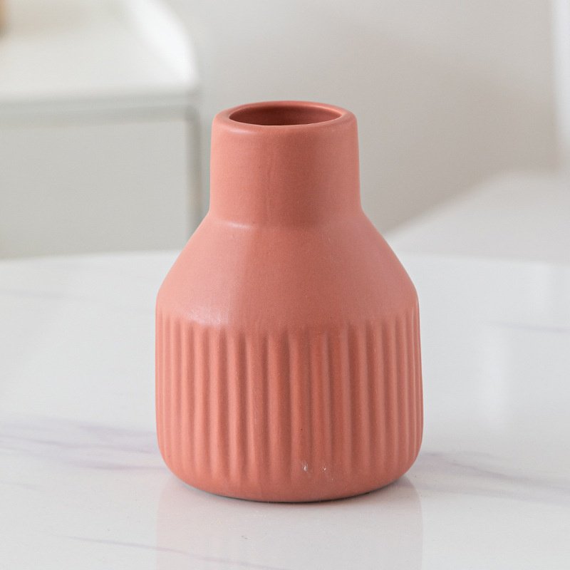 Ceramic vases for home decoration