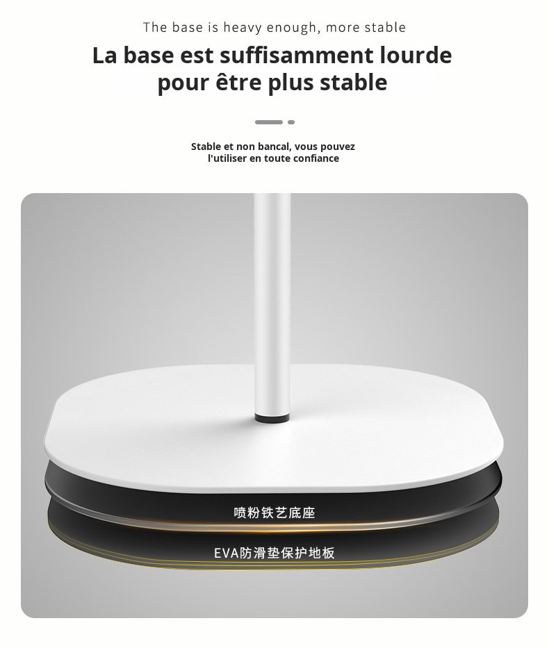 Structure solide et stable de l'établi élévateur