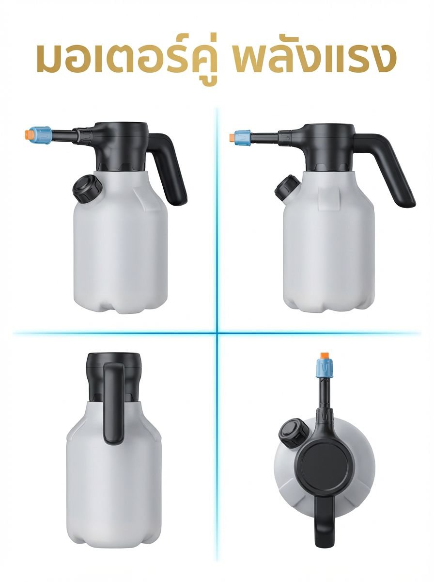 ขวดสเปรย์ไฟฟ้าสำหรับฉีดน้ำ