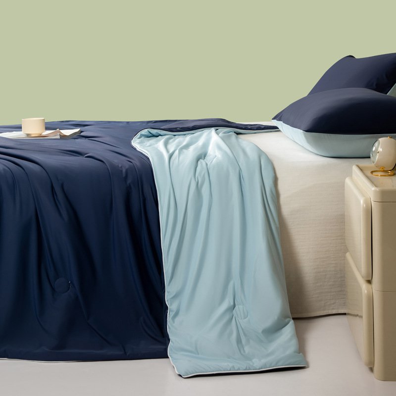 심플한 단색 이불 커버 세트