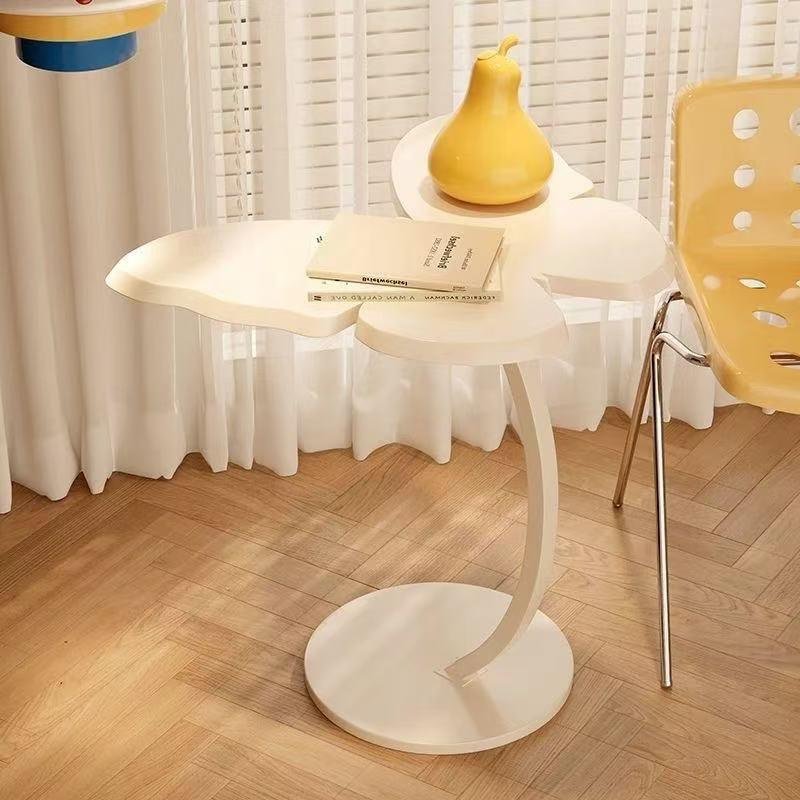 Simple butterfly side table black walnut wood coffee table medieval style living room sofa bedroom s