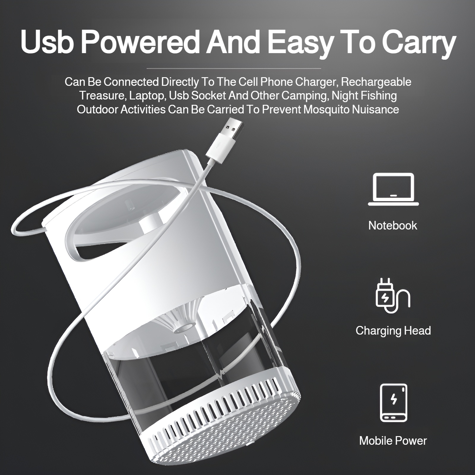 New household electric shock mosquito killer photocatalyst mosquito repellent lamp creative mosquito