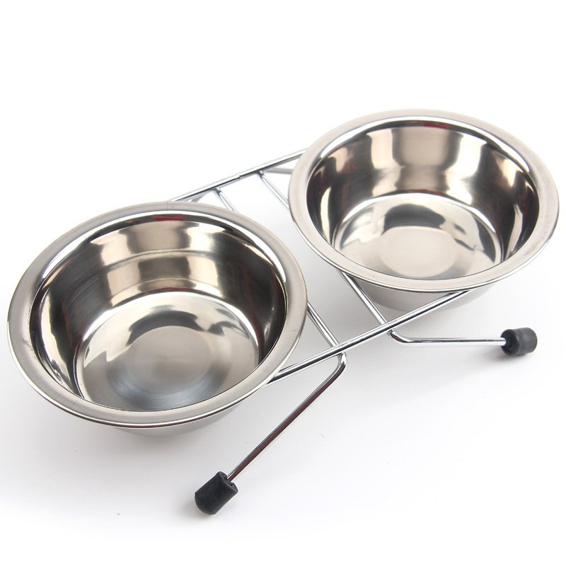 Support pour gamelles pour animaux