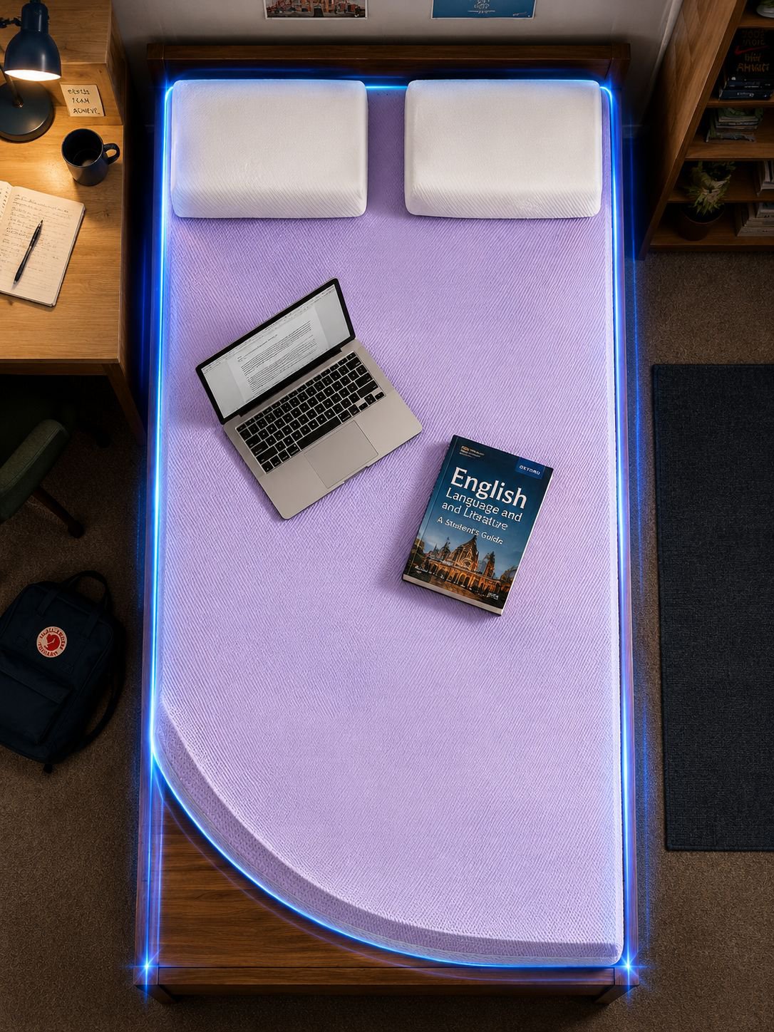 Student-friendly dormitory bedding solution