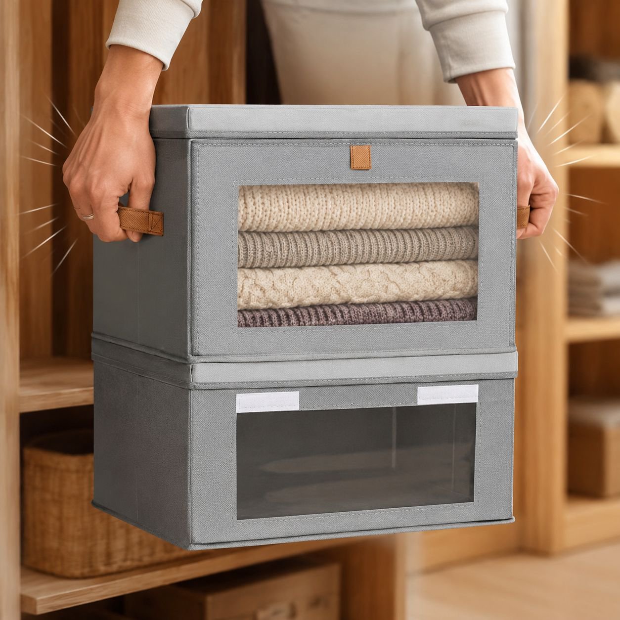 Organizador de tela ideal para armarios y habitaciones