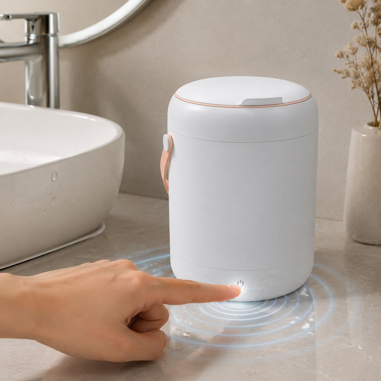 Mini Antibacterial Smart Washing Machine