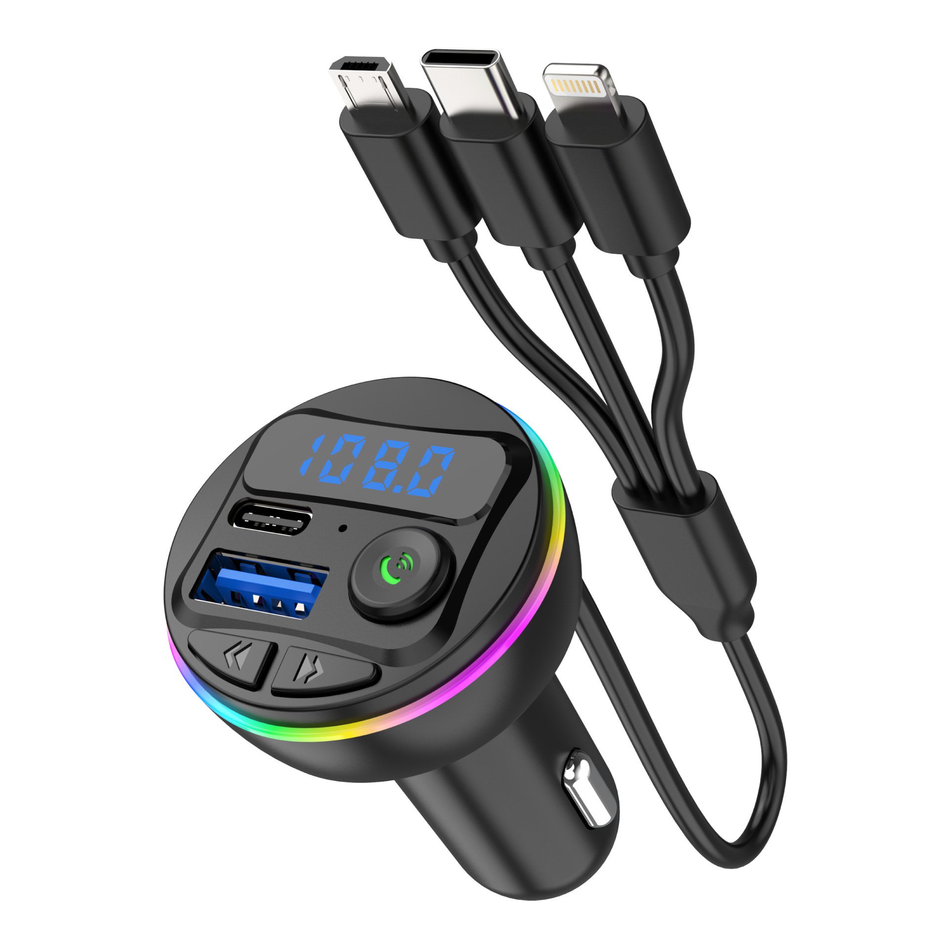 차량용 블루투스 MP3 충전 케이블 포함