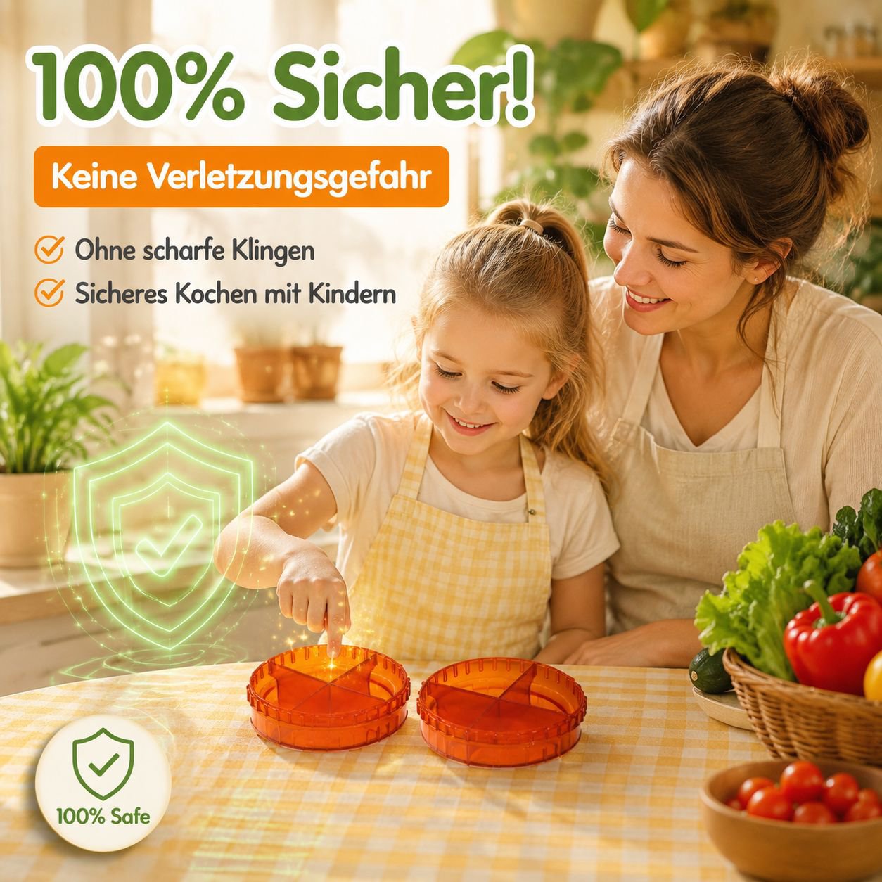 Multifunktionale Knoblauchpresse