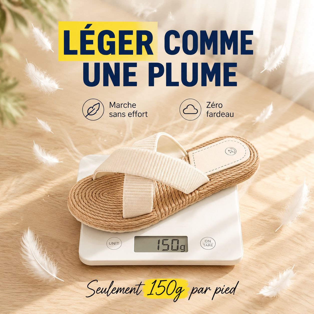 Sandales plates pour femmes, semelle épaisse, antidérapantes, rehaussantes, pour la plage