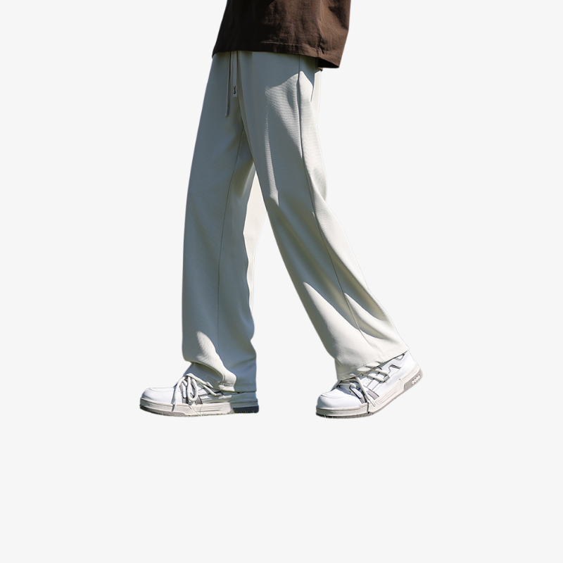 캐주얼 스타일 남자 일자 팬츠