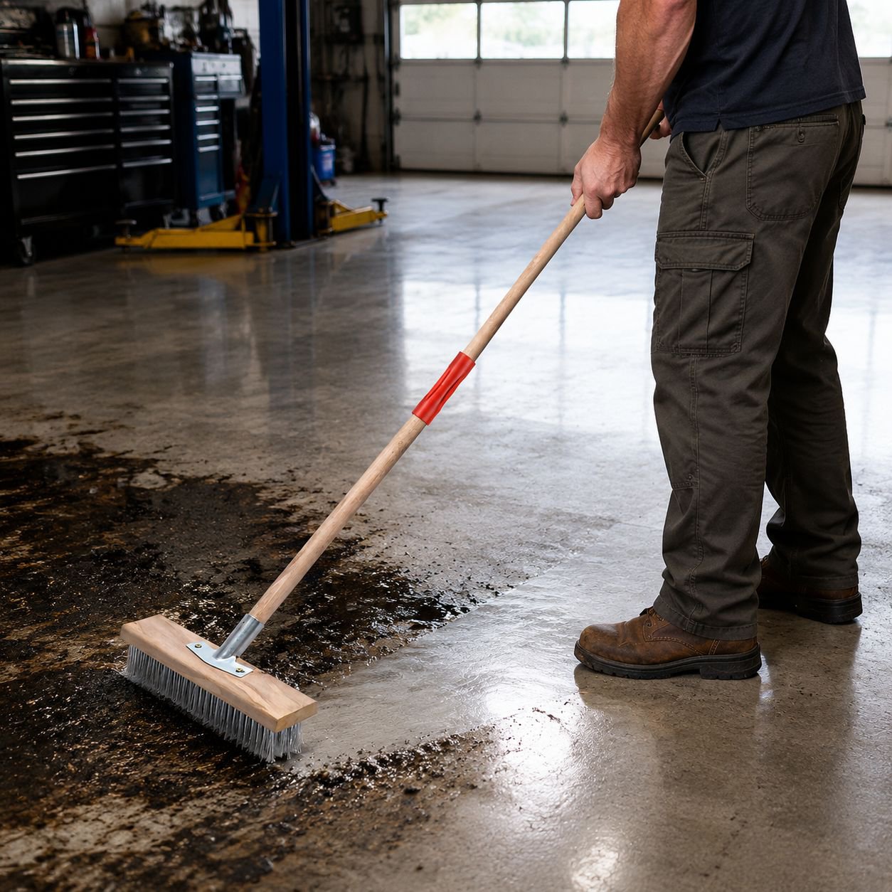 Multipurpose Long Handle Bathroom Floor Brush