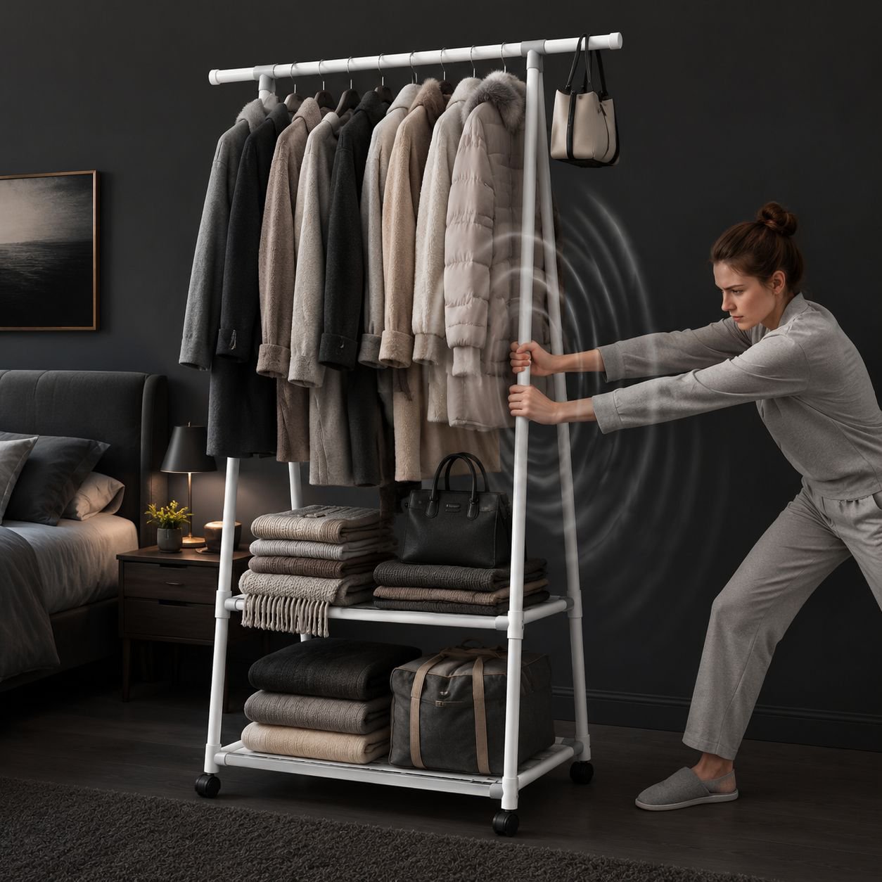 Home Bedroom Clothes Hanger
