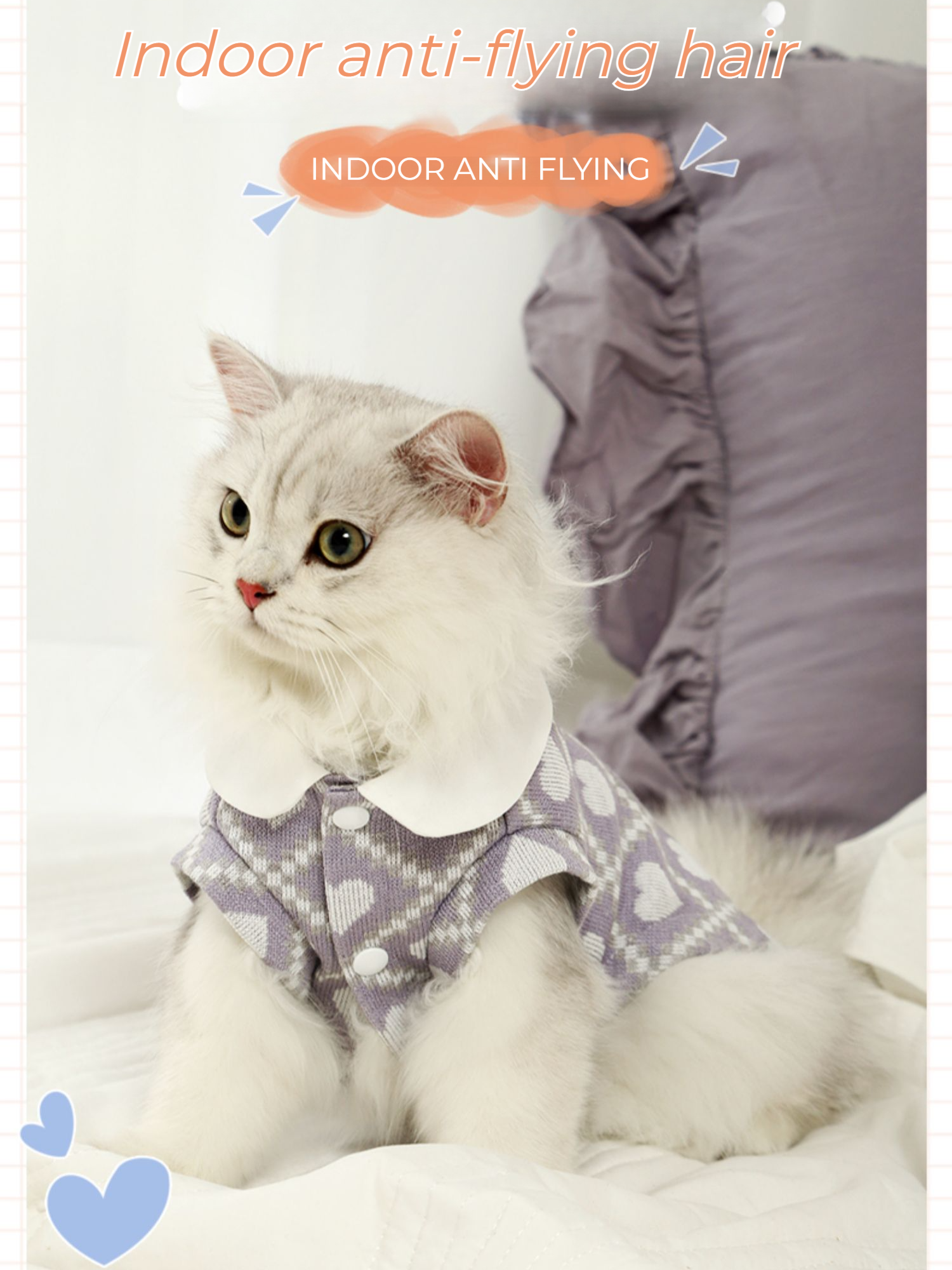 Pet Shedding-Resistant Clothing