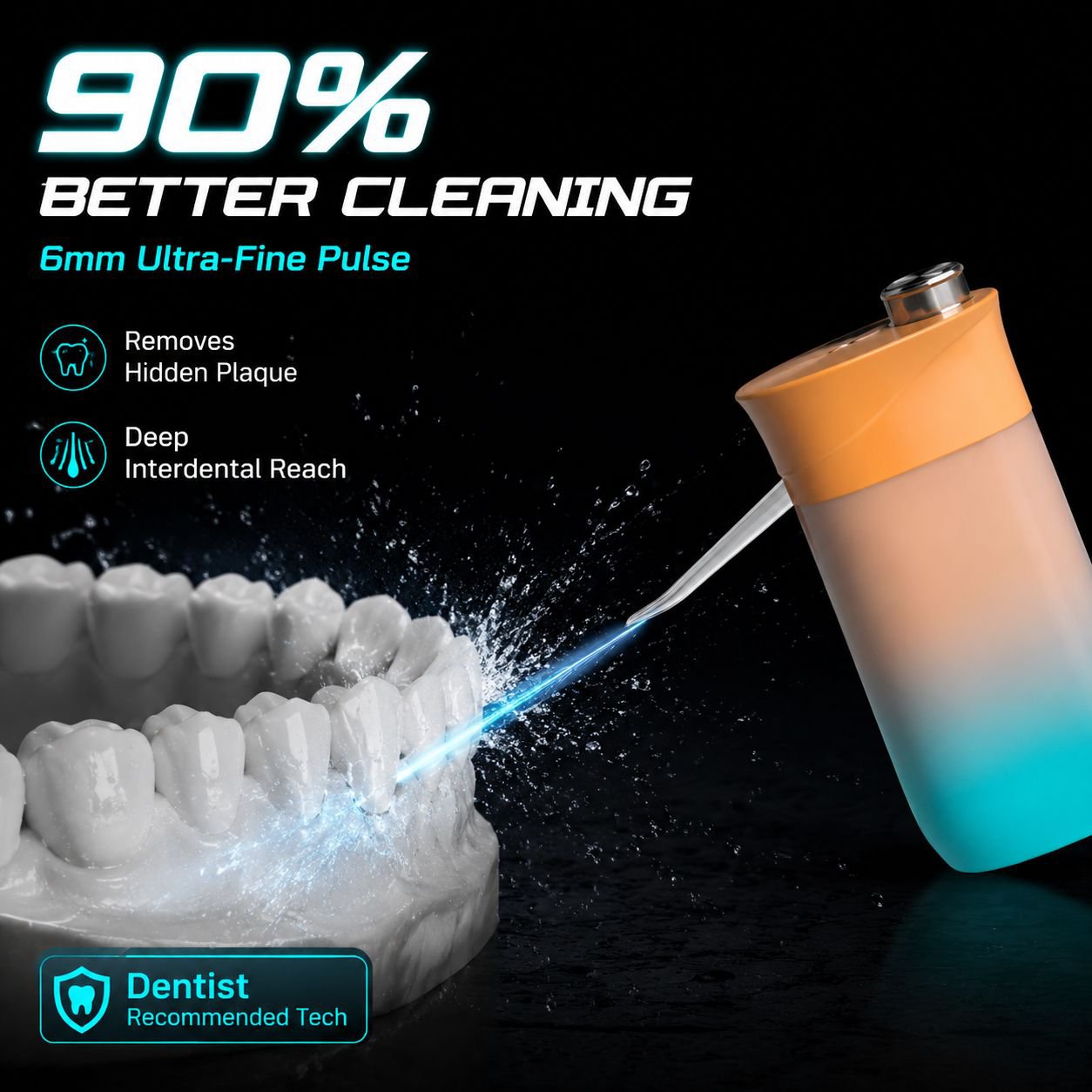 Compact and Versatile Dental Irrigator for Oral Health Maintenance