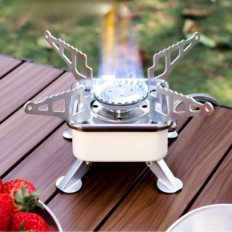 折りたたみ式ポータブルスクエアガスコンロ