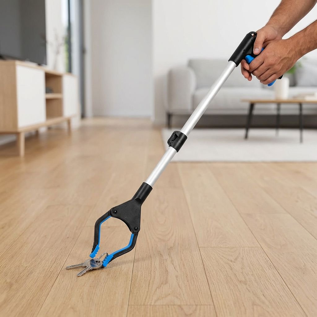 คลิปหนีบขยะทำจากอลูมิเนียมอัลลอยด์ ไม่สามารถงอได้