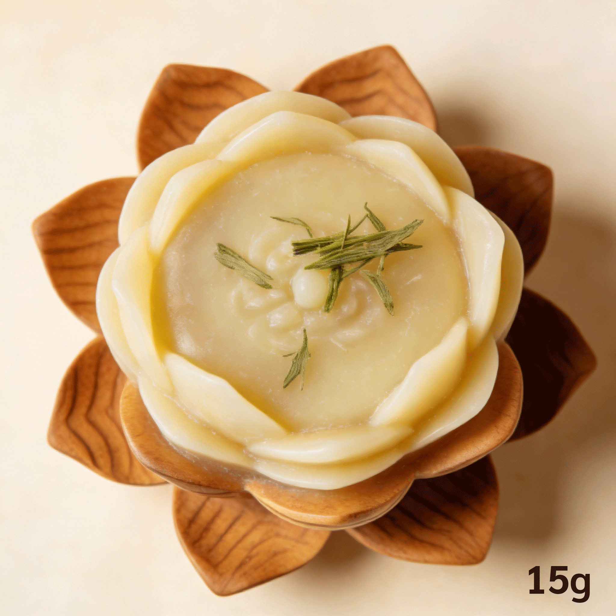 สบู่แฟนซีรูปดอกบัวสีสันสดใส