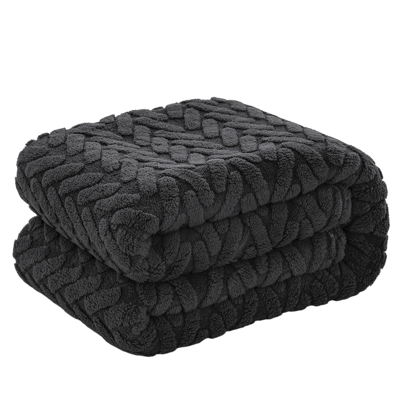 Thickened Jacquard Fleece Blanket