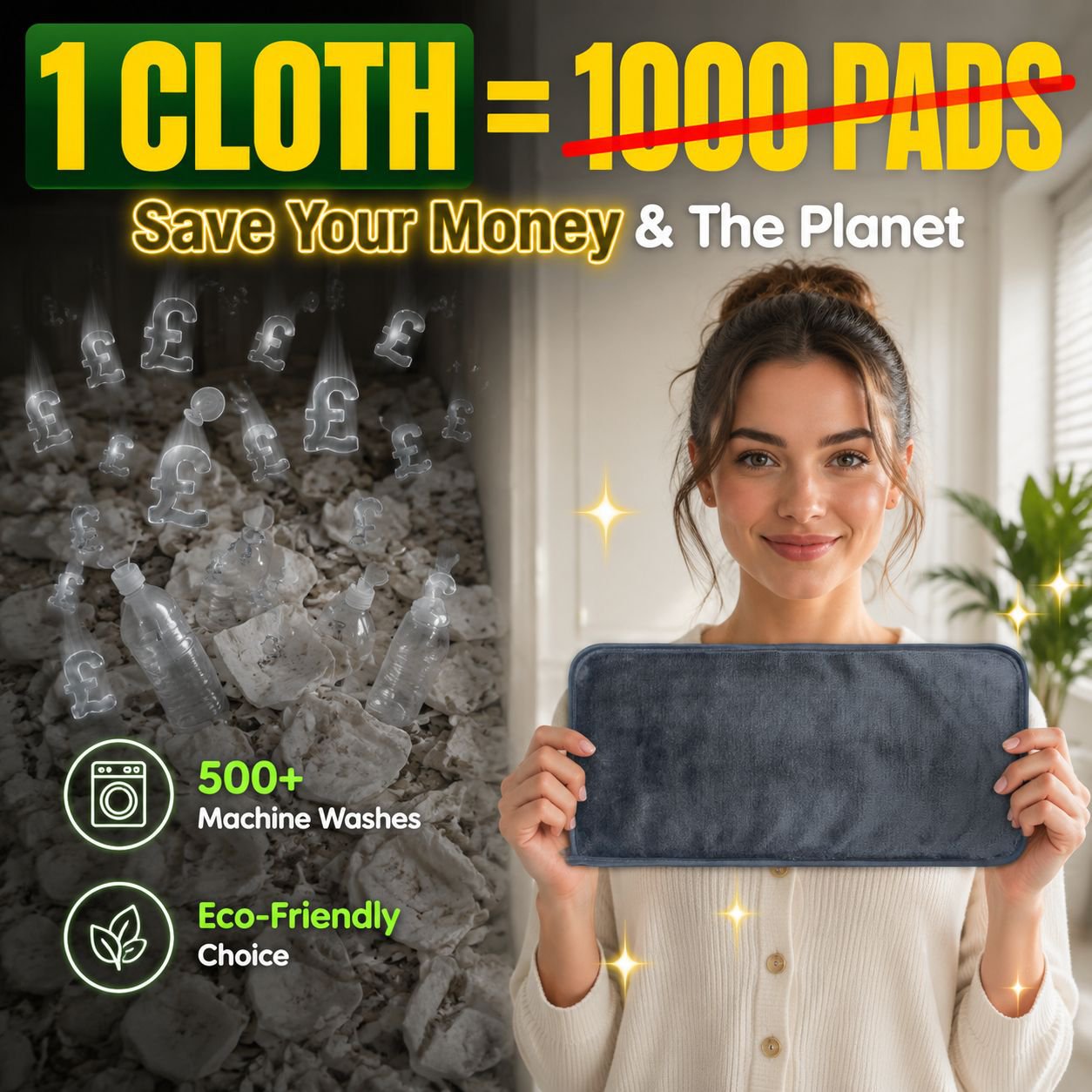 Flannel Facial Cleansing Beauty Towel