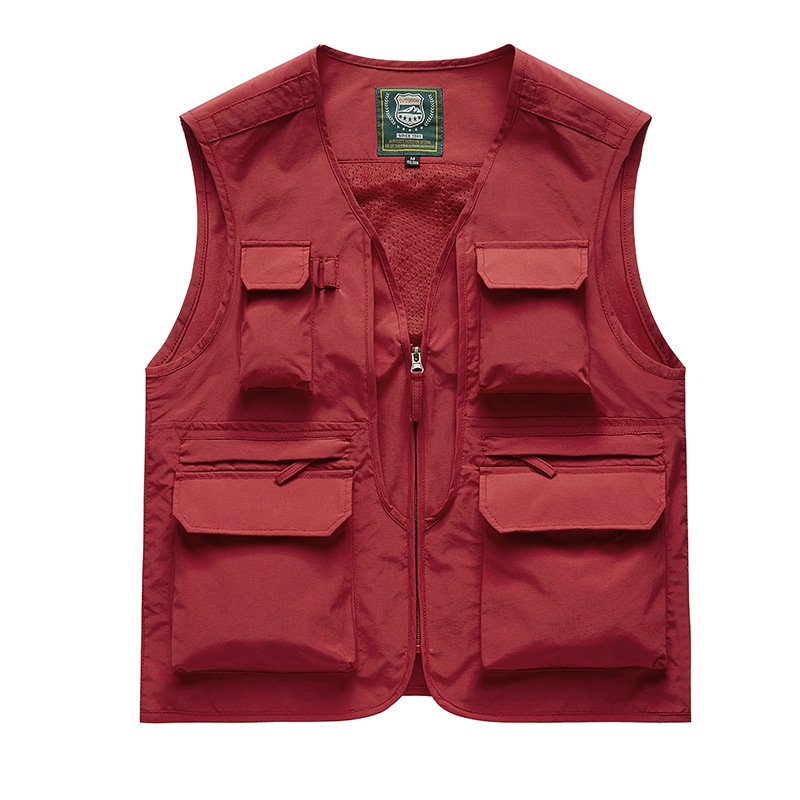 American-style mountain-style work vest