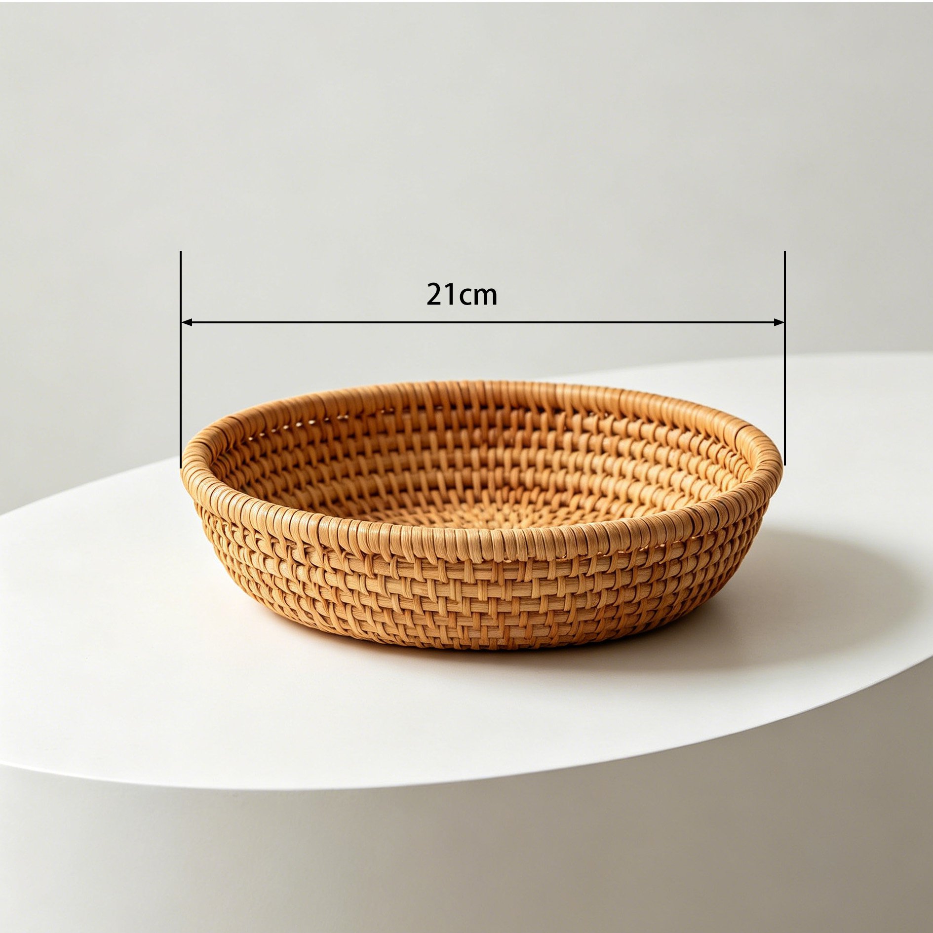 Gärkorb-Set aus Bobai-Rattan, 4-teilig, traditionelles Handwerk