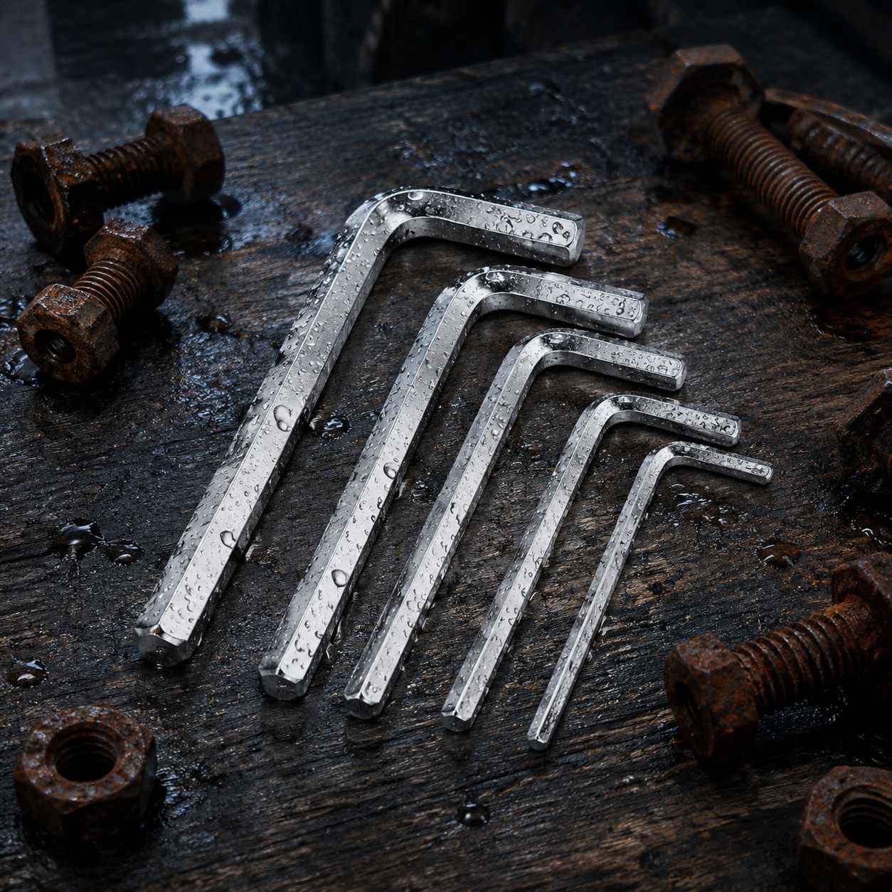 China Wholesale Steel Hex Wrench Tool in Multiple Sizes