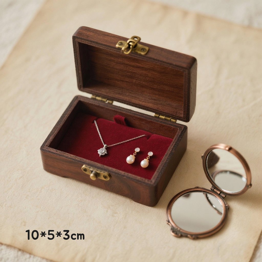 액세서리 정리함으로 활용하는 모습