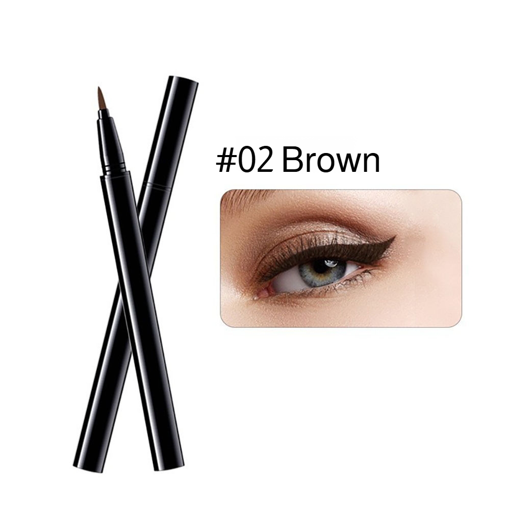 كحل سائل بلون أسود وبني 