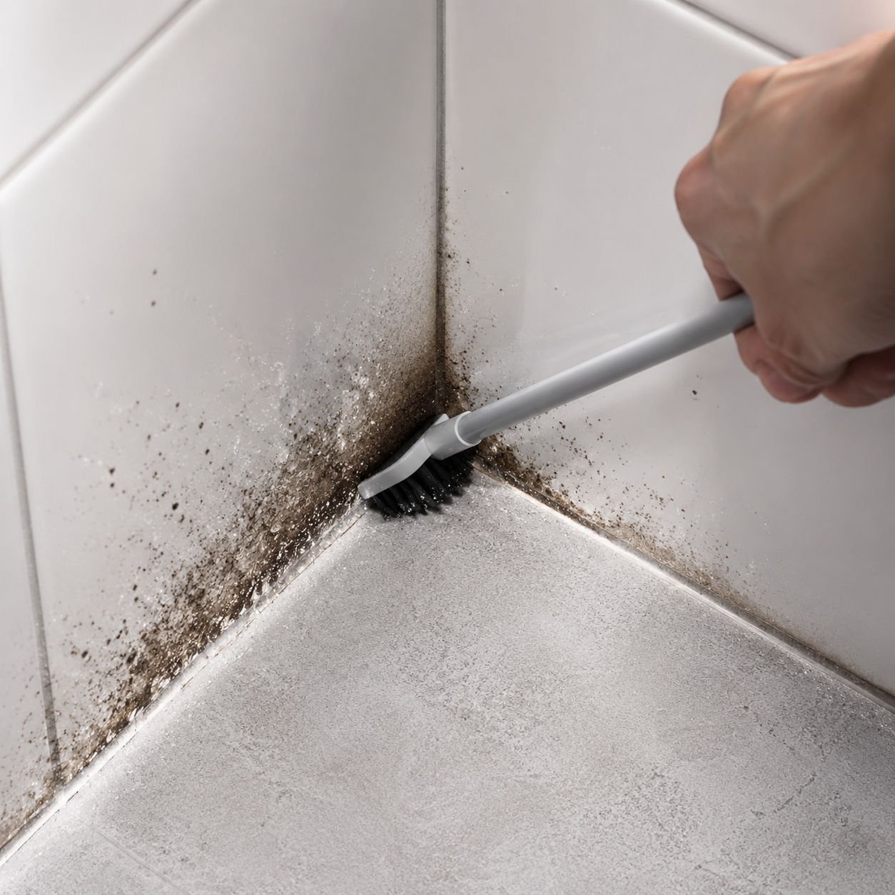 Multifunction Long Handle Telescopic Triangle Floor Brush