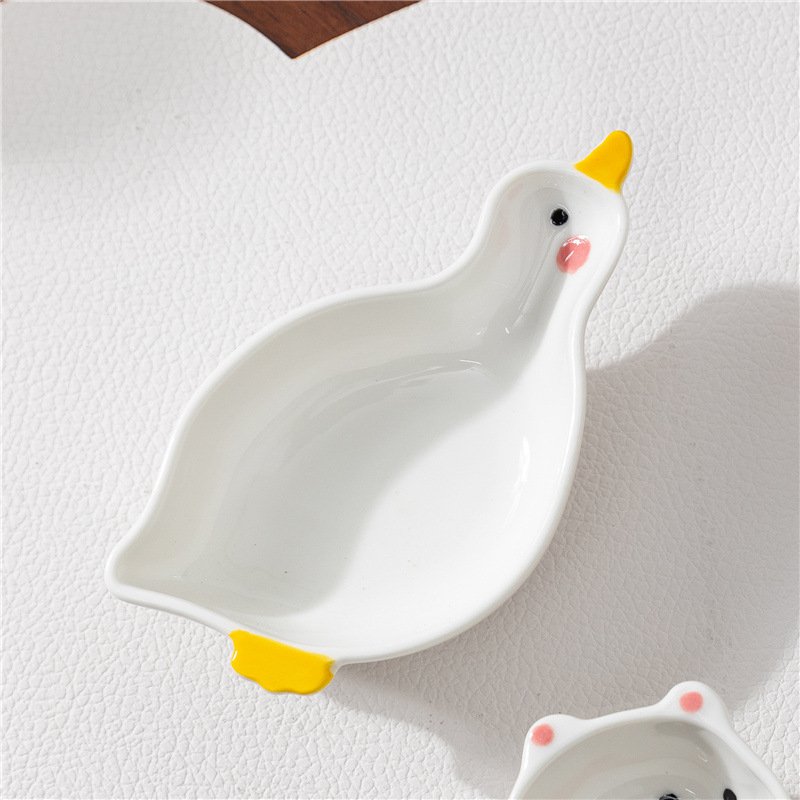 Cute Ceramic Animal Disc