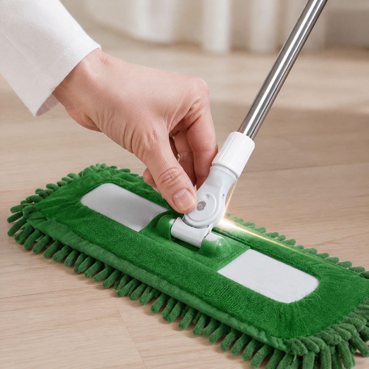 Innovative mop for large surface cleaning