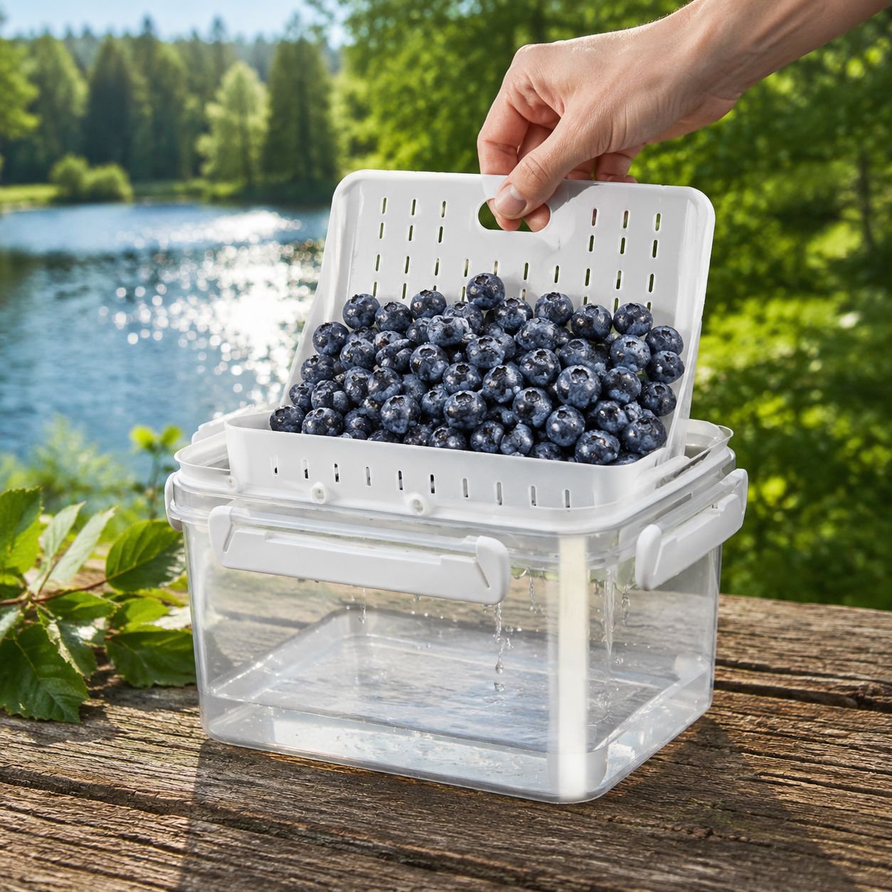 Outdoor-Kühlbox mit großem Fassungsvermögen