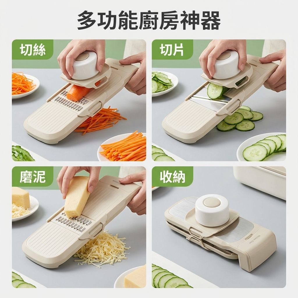 多功能不銹鋼切菜器