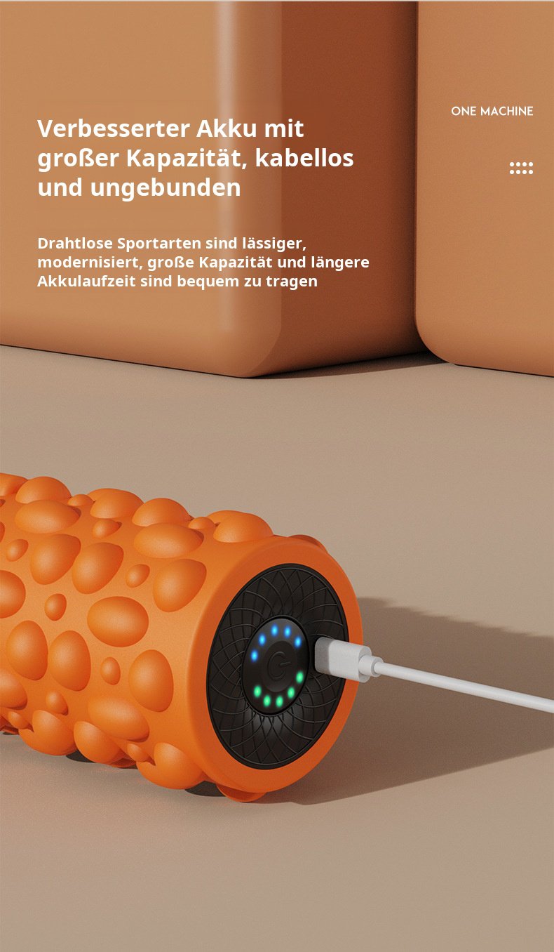 Tragbare vibrierende Yogasäule für unterwegs und Zuhause