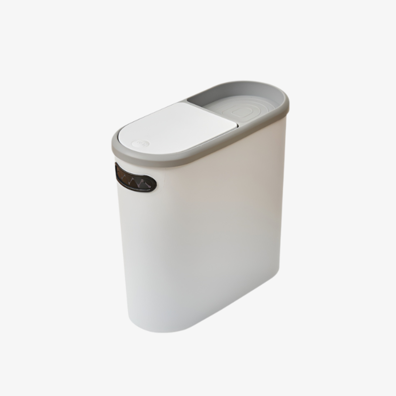 バスルームで使える防臭蓋付きゴミ箱