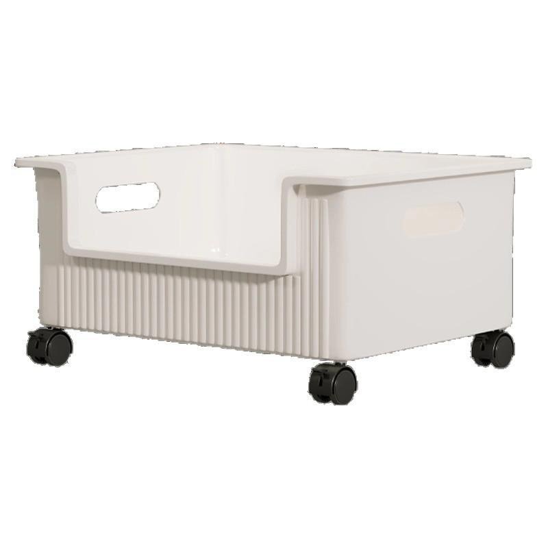Bathroom cabinet under the shelf toilet sink movable laundry detergent rack balcony washing machine 