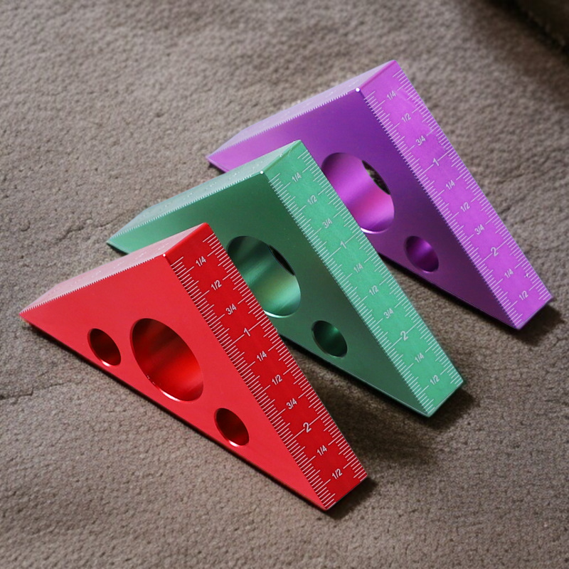 4 Zoll Aluminium Winkel Lineal für Holzbearbeitung